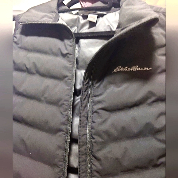 EDDIE BAUER MOTIONLOFT BLACK HYBRID VEST, NEW, WOMENS LARGE - Picture 6 of 14